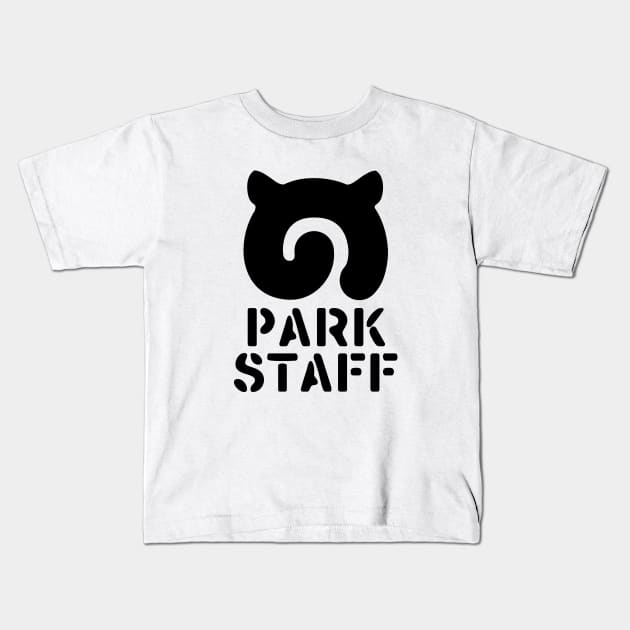 Japari Park Staff Kids T-Shirt by Lorihime